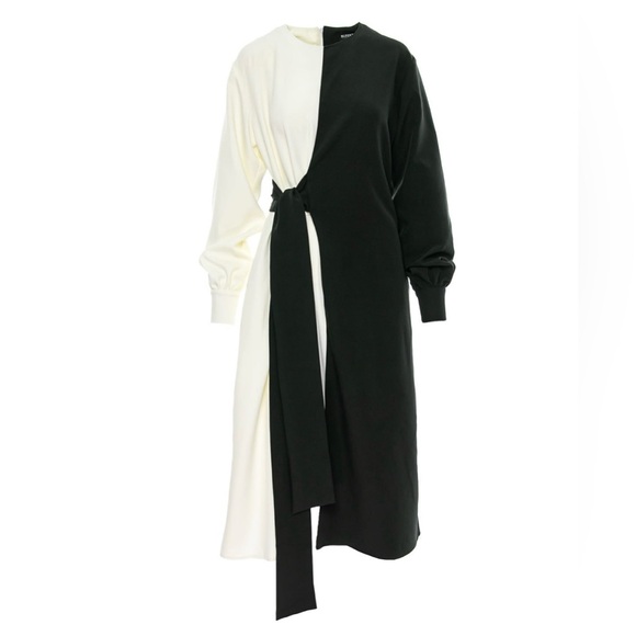 NWOT Duo Black and White Dress | Bluzat | Wolf & Badger - Picture 4 of 7